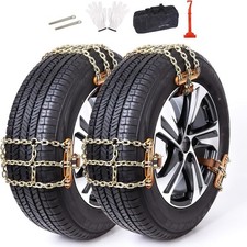 Cadenas de Nieve Universales 215-315mm Antideslizantes 6 Piezas