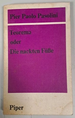Pier Paolo Pasolini - Satz oder Die nackten FuBe - Piper - 1969
