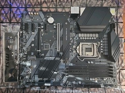 MSI Z490-A PRO ATX Motherboard 10 11th Z490 LGA1200 DDR4 M.2 HDMI Tested
