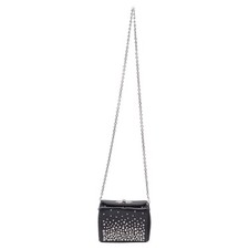Alexander Mcqueen Crystal-Embellished Box 16 Shoulder Bag In Leather Wo One Size