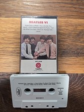 THE BEATLES VI Cassette Tape Rock Pop RARE 1971 RELEASE CAPITOL CATALOG INLAY