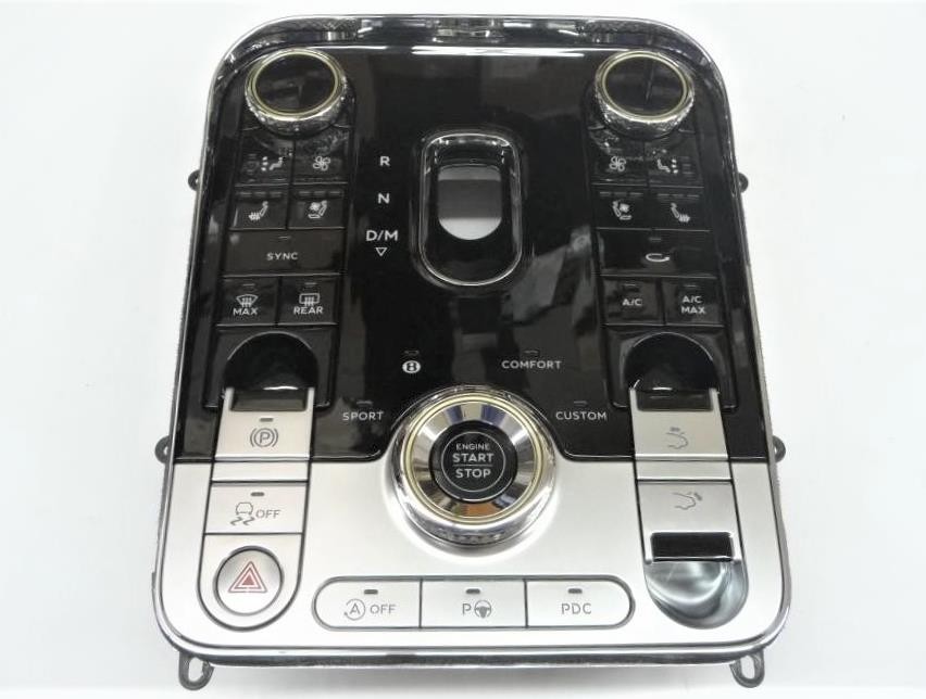 2020+ Bentley Continental GT Center Console Shifter Control Panel 3SD959672BC OE