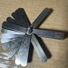 Vintage K-D Tool No. 2274 Metric Feeler Gauge Set 