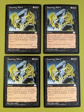 Haunting Misery x4 Weatherlight 4x Playset Magic the Gathering MTG