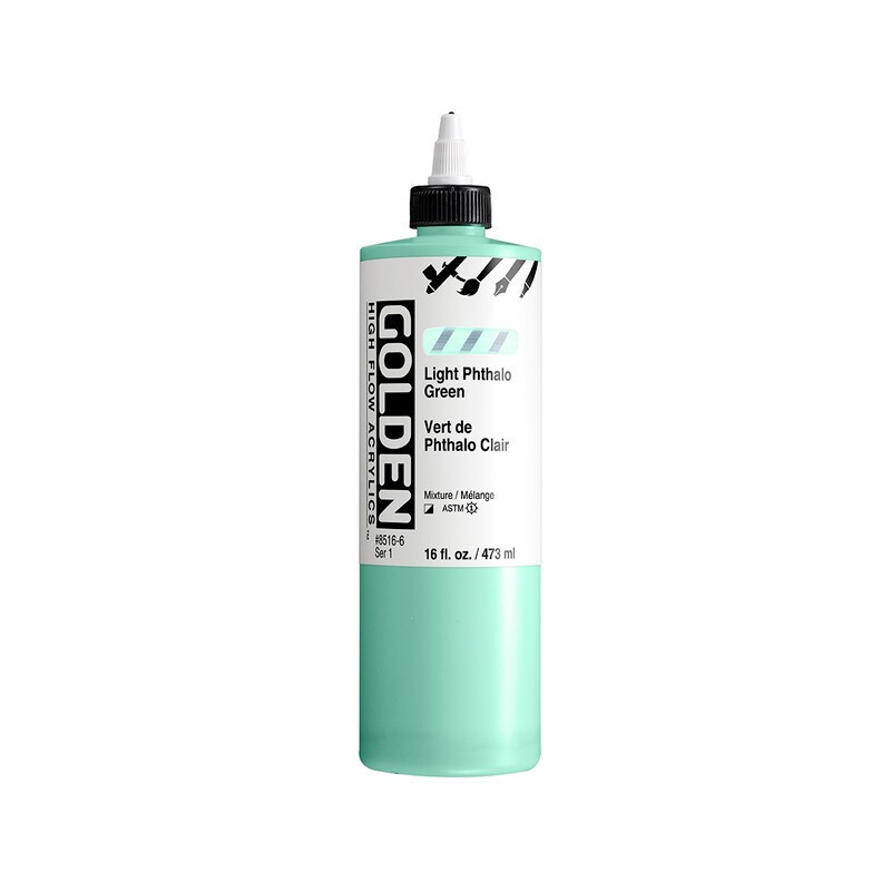 Encre acrylique vert de phtalo clair pour carnets de croquis et beaux-arts Gol