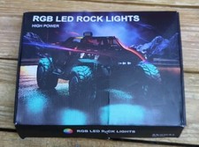 RGB LED Rock Lights 8x Pod OffRoad