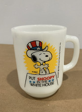 1980 Anchor Hocking Mug PUT SNOOPY IN THE WHI...