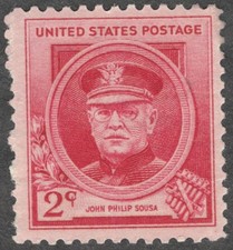 US. 880. 2c. John Philip Sousa, American Composer. MNH. 1940
