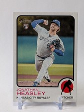 Jonathan Heasley 2022 Topps Heritage High Number SP Kansas City Royals #713