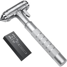 Auto Nothammer Feuerlöscher Notfallzubehör Luxtude Silber 340g