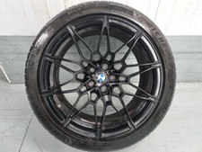 1x Genuine BMW M3 G80 9.5Jx19 ET20 FRONT 19" 826M ALLOY WHEEL AND MICHELIN TYRE