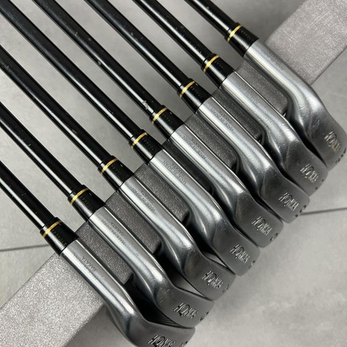 Honma TwinMarks TM-503 Iron Set 8pcs 5-11, SW TK-353 Flex R Left-Handed - Picture 6 of 10