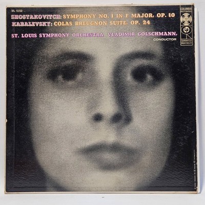 Dmitri Shostakovich - Symphony No. 1 In F Major, Op. 10 / Colas Breugnon Suite,