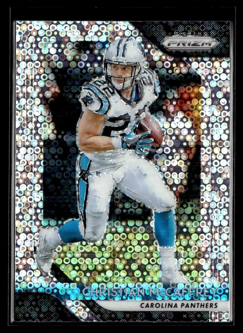 2018 Panini Prizm Disco Christian McCaffrey Carolina Panthers #172