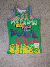 Headgear Classics Fresh Prince Of Bel-Air Basketball Jersey Sz XL Spray Paint