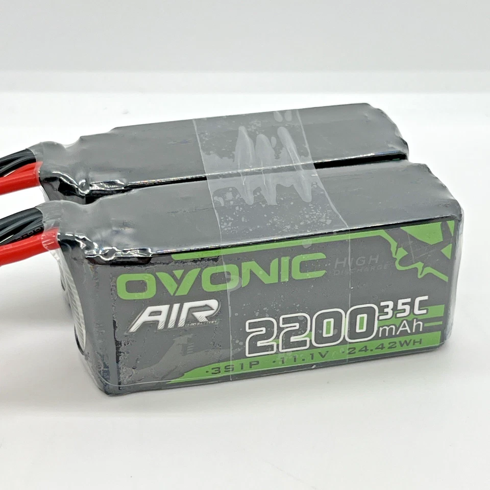 2× Ovonic 3S 35C 11.1V 2200mAh Short LiPo Battery (T‑Plug) – Open Box - Image 4 of 4