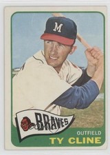 1965 Topps Ty Cline #63 00jz
