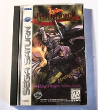 Dragon Force (Sega Saturn, 1995) Complete w/Case, Manual & Ram Cart Sticker!!
