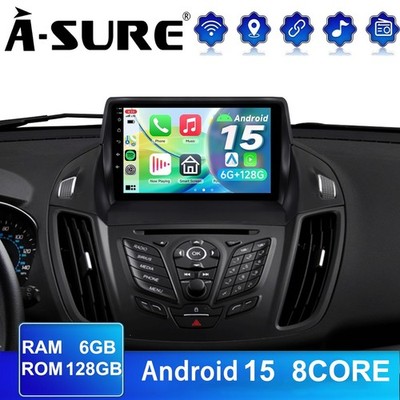 8Core 6+128G Autoradio WIFI Radio Carplay für Ford Kuga Escape 2012-2018 GPS SWC