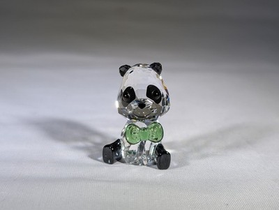 Swarovski Crystal Figurine Baby Animals PLUSHY THE PANDA - 5619234