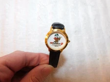 Women's Amoco Employee of the Month Wrist Watch 18K gold Plating Infinity USA