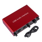 For Scarlett 2i2 3rd Gen USB Audio Interface 24Bit Recording For Pro Music Tools