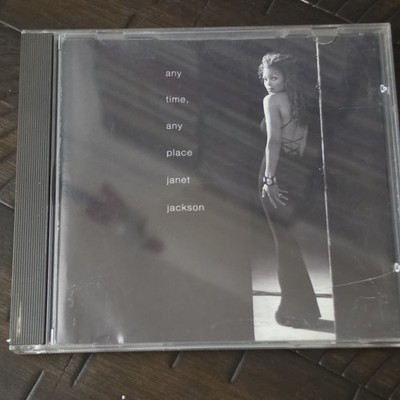 Janet Jackson Any Time, Any Place CD Single 1993 Virgin R&B Jewel Case