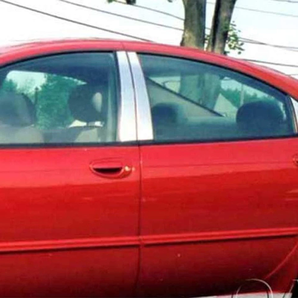 6 piezas. Borde de poste de pilar cromado FX de lujo para Chrysler 300M 1999-2004 Foto 2 de 4