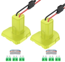 2 Packs Power Wheel Adapter for Ryobi 18V Battery Adapter Power Wheels Batter...