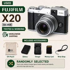 Fujifilm Fuji X Series X20 12.0MP 4x Zoom Compact Digital Camera English SD