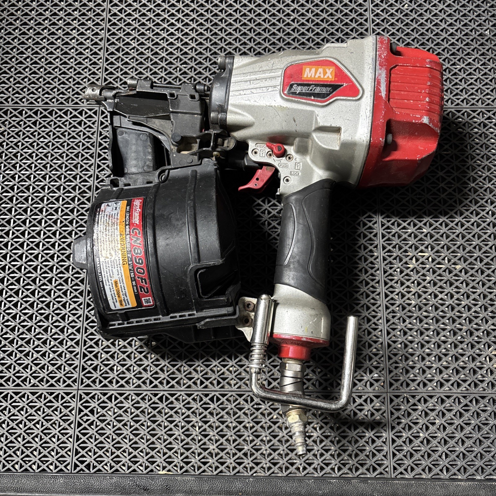 MAX Coil Framing nail gun (CN890F2) Super Framer - Tested
