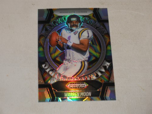 2025 Panini Prizm Black Kaleidoscopic Silver Prizm #25 Warren Moon