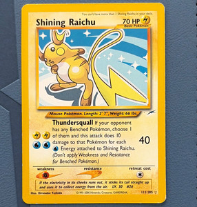 Shining Raichu | eBay