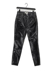 We The Free Women's Jeans W 28 in Black Cotton with Polyester, Elastane Skinny