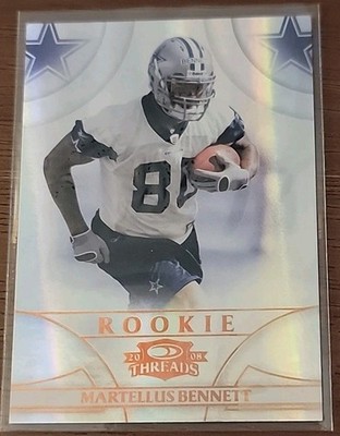 2008 Donruss Threads - Rookie Martellus Bennett #214 Century Proof Bronze /250