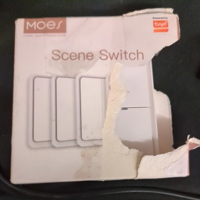 MOES Scene Switch - RF433 - White