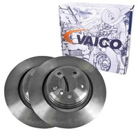 2X Vaico Bremsscheiben 370Mm BelÜFtet Hinten Passend FüR BMW 7 | V20-80069