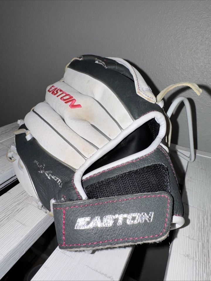 Guante de softbol juvenil Easton Ghost Flex GFY10PK pulgadas diestro cuero real Foto 2 de 4