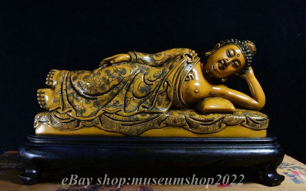 中国古董佛像和寿山石主雕像| eBay