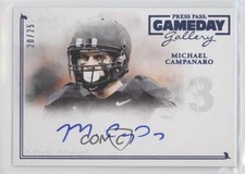 2014 Press Pass Gameday Gallery Blue 20/25 Michael Campanaro #GG-MC Auto 0nr3