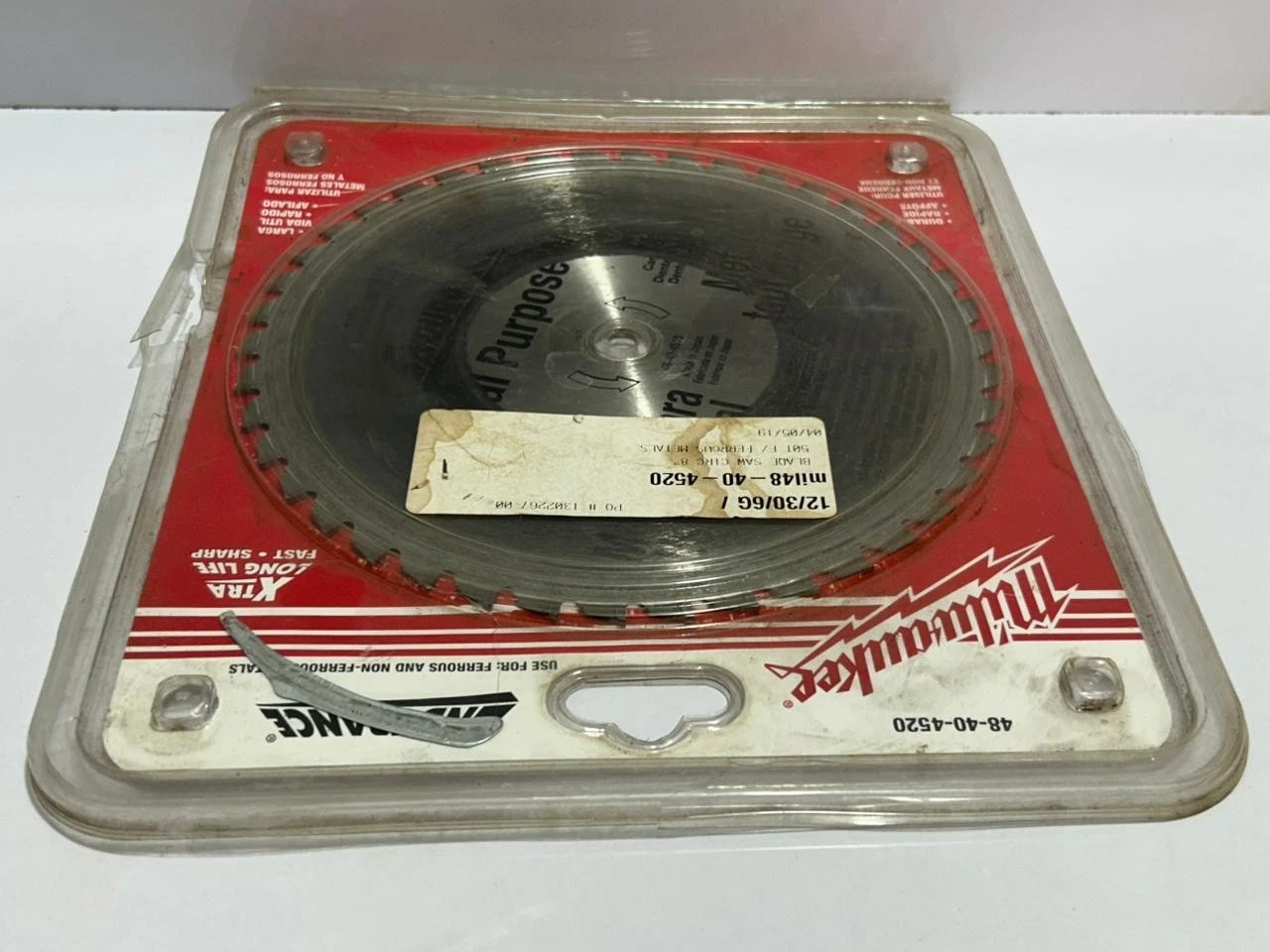 8" 50T Lattice Circular Saw Blade for Ferrous Metals