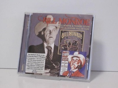 CD  Bill Monroe:  Bill Monroe & Friends / Stars Of The Bluegrass Hall Of Fame