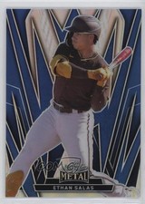 2024 Leaf National Convention Metal Blue Prismatic 12/15 Ethan Salas #LMB-27 s5q