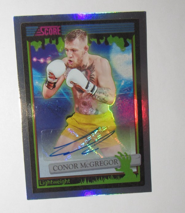 2026 Panini Score A Treat Conor McGregor Base Holo Auto