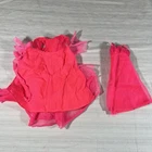 HTF VTG Barbie 1970 Julia Pink Fantasy Dress & Peignoir 1754 Rose Pink Mattel R1