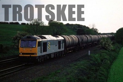 35mm Dia BR British Rail Diesellok Class 60 60025 1995 orig