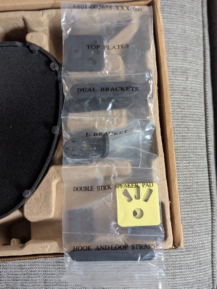 SANUS HTBS Adjustable Height Speaker Stand Pair * Speaker Not Included* - Image 4 of 4