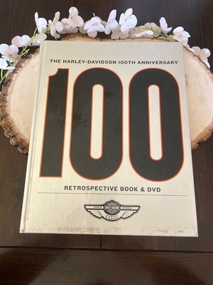 Harley-Davidson 100th Anniversary Retrospective Hardcover Book & DVD Set 2003
