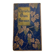 Christs Own Sermon Vintage Booklet by Catholic Colored Mission Brooklyn NY 1900s