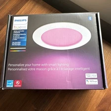 Philips Hue 579573 White & Color Ambiance 6" Slim Downlight LED Smart Light